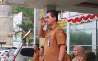 Apel pagi gabungan Dinas PTPH