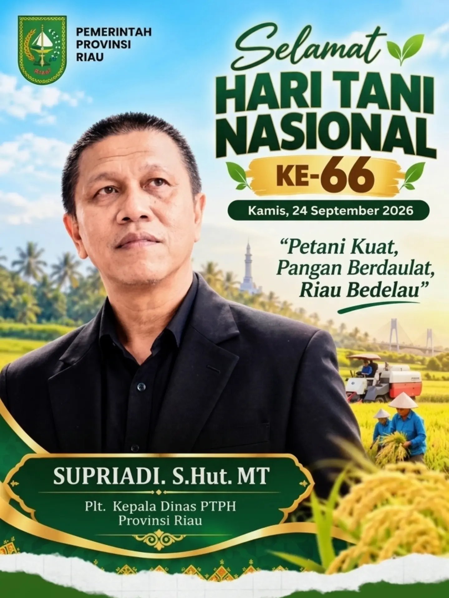 Selamat Hari Tani Nasional 2026