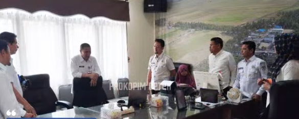 Plt. Kepala Dinas Monitor Persiapan Ruang Riau Pangan Digital